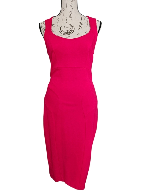 ASOS Dresses & Skirts - ASOS Hot Pink Midi Sheath Dress